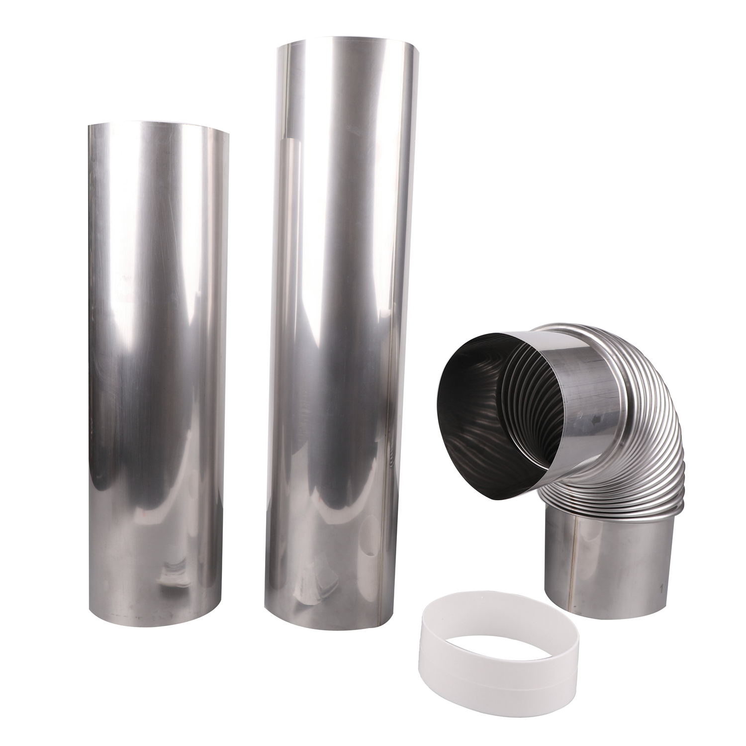 Stainless steel composite smoke pipe set